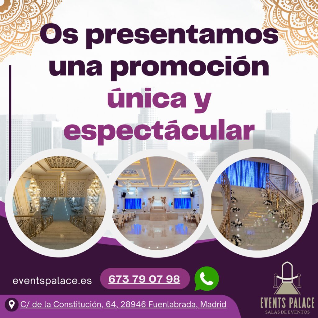 promocion lunes a jueves events palace eventos bodas menu especial